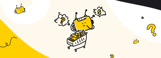 a chatbot and a shopping cart