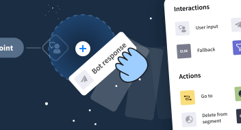 The ChatBot Visual Builder dashboard